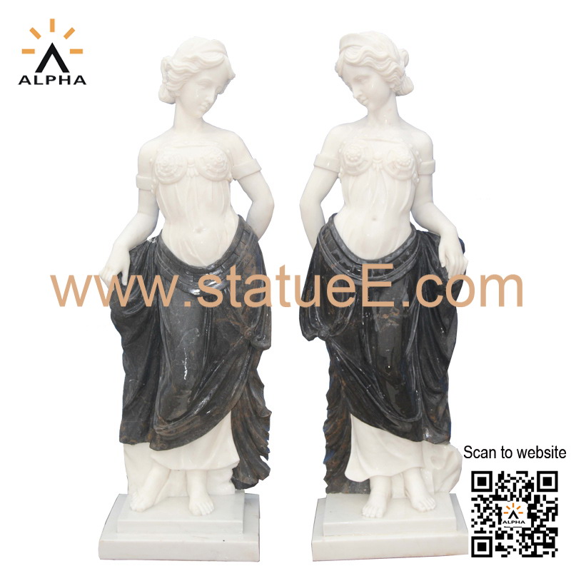 Marble statue figure
